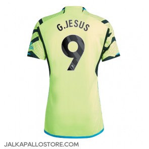 Arsenal Gabriel Jesus #9 Vieraspaita 2023-24 Lyhythihainen